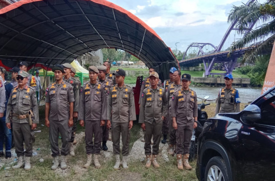 Lakukan Pengamanan Selama Tiga Hari, Lomba Pacu Sampan 