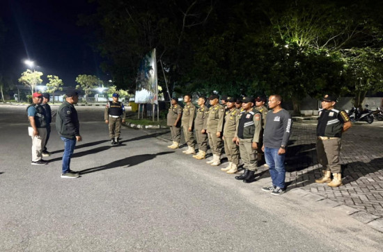 Patroli Malam Dipimpin Plt. Kasat Yorin Effendi, Satpol PP Kampar Gencarkan Edukasi kepada Warga