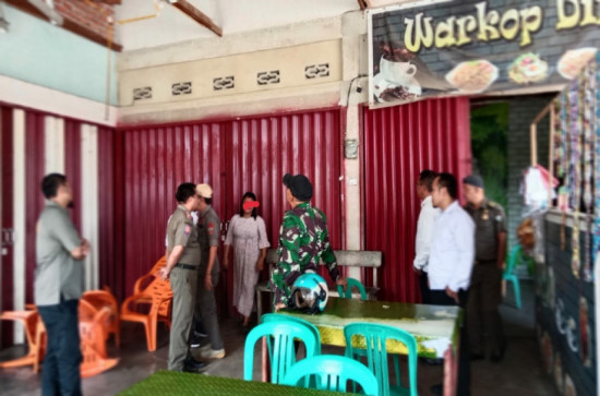 Satpol PP Kampar Tertibkan Warung Nasi yang Buka Bulan Ramadhan