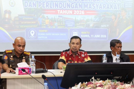 Perkuat Trantibum dan Perlindungan Masyarakat, Satpol PP Kampar Gelar Uji Publik Ranperda Tahun 2026