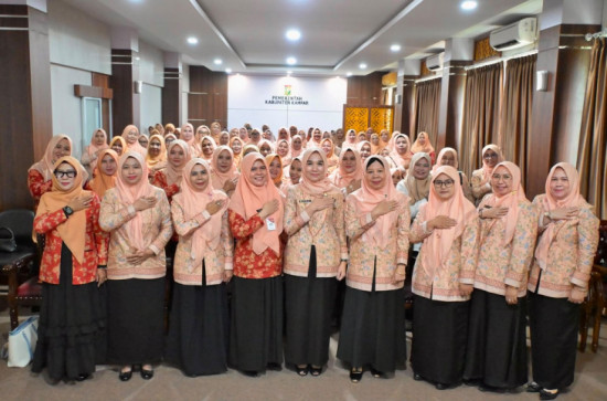 DWP UP Satpol PP Dukung Program Sekolah Lansia