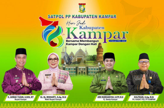 Semarakan Hari Jadi Kabupaten Kampar ke 76