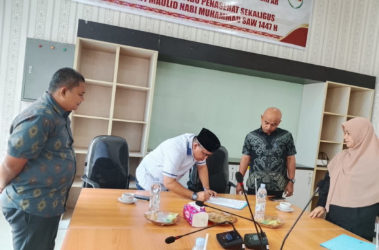 Yorin Effendi Resmi Jabat Plt. Kasatpol PP Kampar